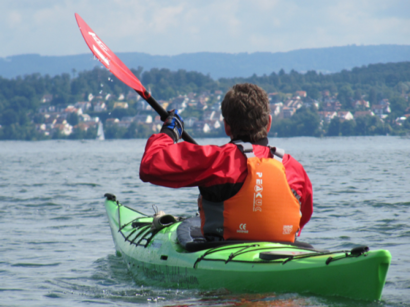 Kajak Schnupperkurs für Anfänger am Bodensee - kursklick